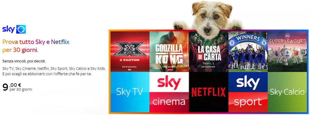 Sky 30 giorni