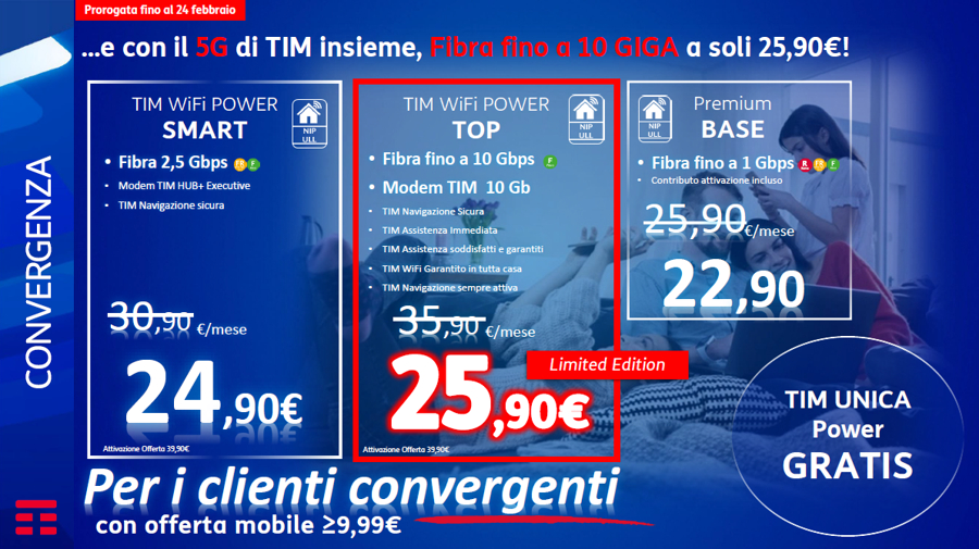 TIM Fisso convergenza